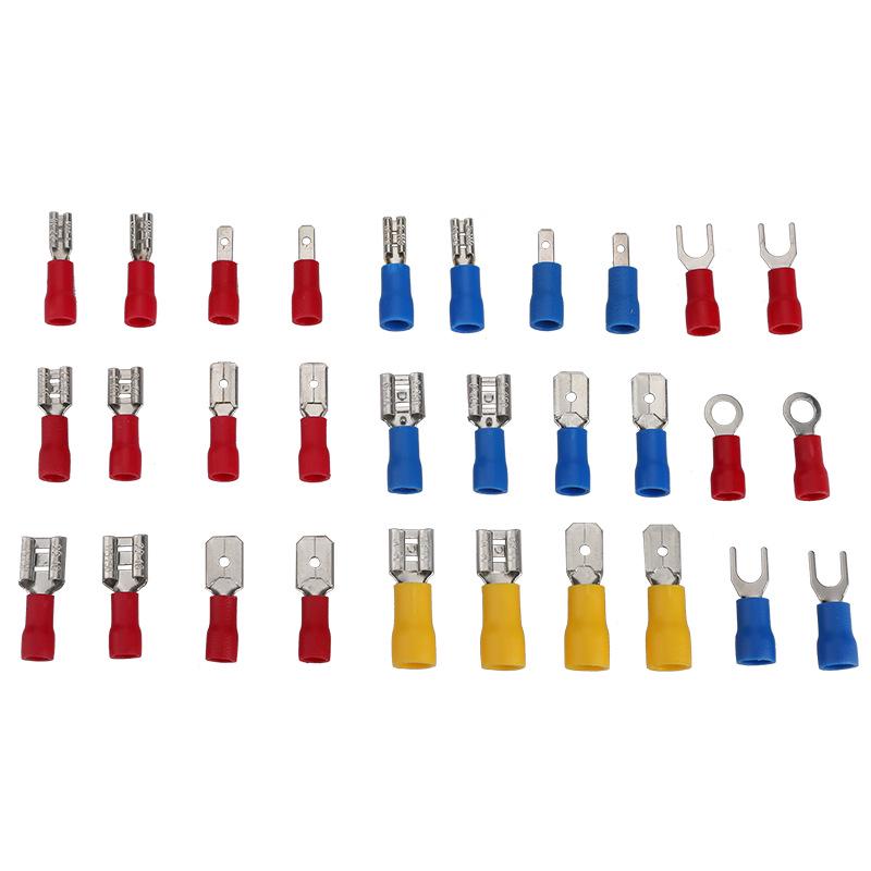 Cold-Pressed Insulated Terminal Blocks Set - 280 PCS
