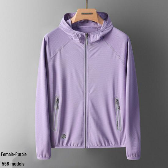 

Летняя ветровка UPF50+ из ледяного шелка для защиты от солнца, дышащая, для мужчин и женщин 3XL