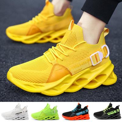 2021 Herrmode Sneakers med andningsförmåga Löparskor Lättviktiga fritidssportskor