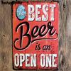 Vintage Tin Beer Signs Antique Decorative Metal Plaques Beer Carteles Vintage Metal Plaque Metal Vintage Pub 20*30cm