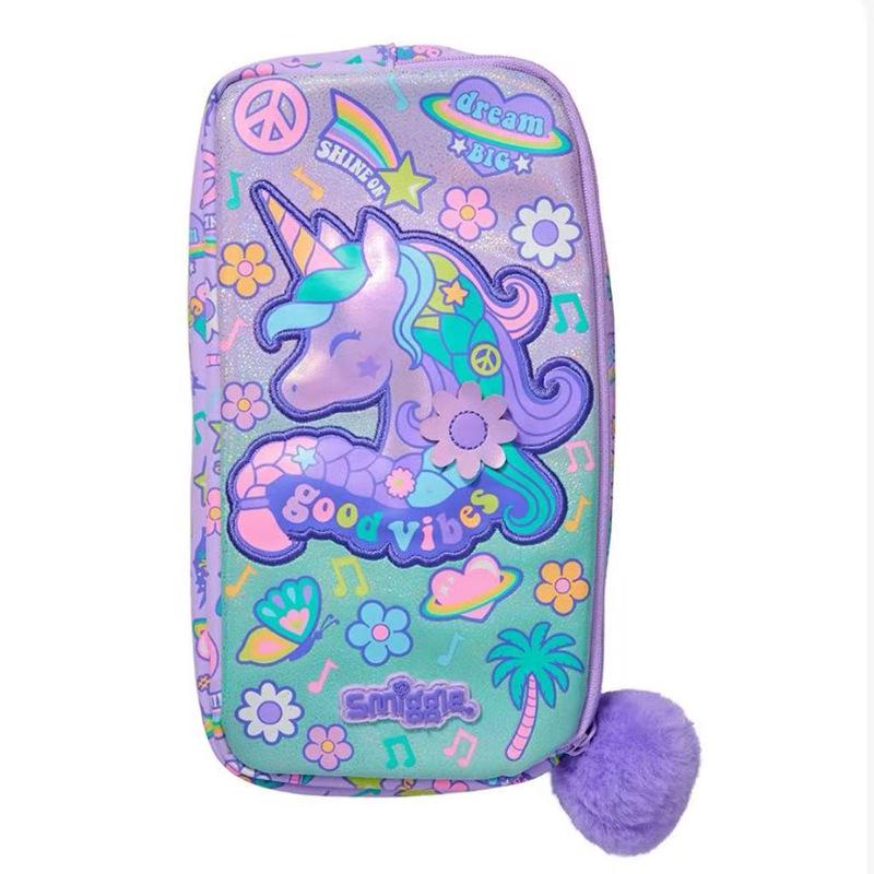Smiggle Australia Large Cartoon Pencil Case for Primary & Secondary Students