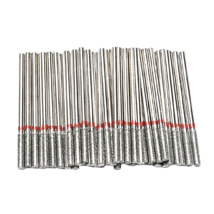 50Pcs Cuticle Drill Bit Cuticle Drill Bits for Nails Diamond Nail Drill Bits