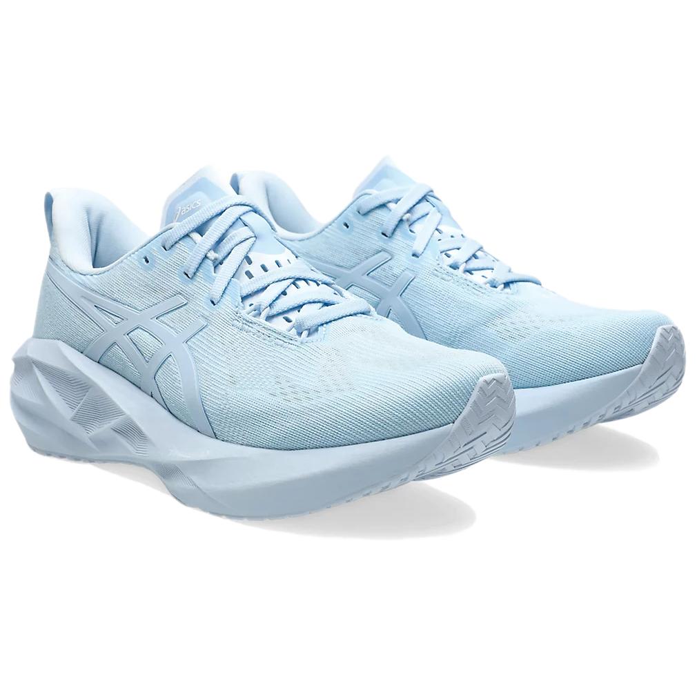 New Asics NOVABLAST 5 Anti Slip Wear Resistant Low Top Casual Running Shoes Women's Light Blue 1012B818-400