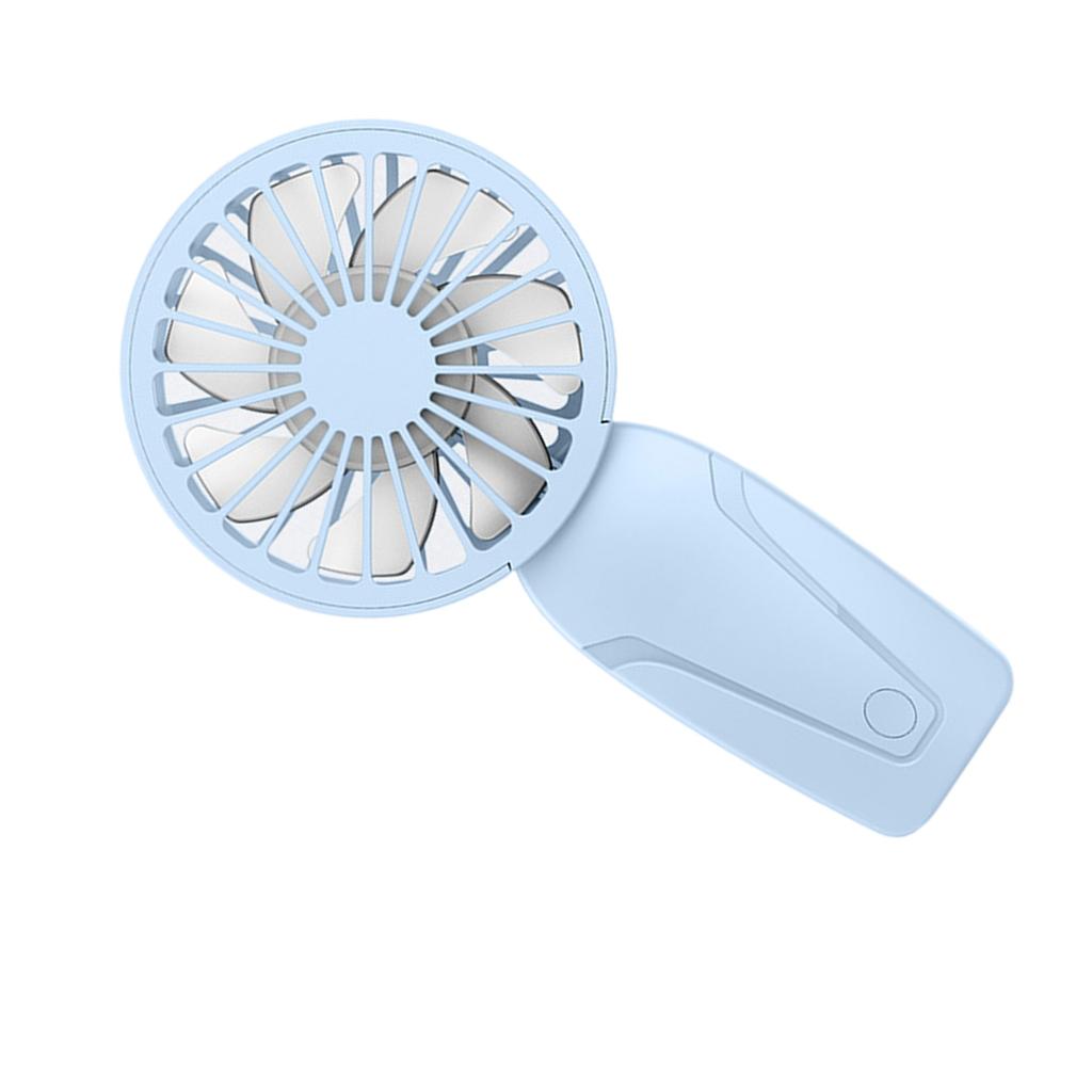 Handventilator 600mAh Akku Tragbarer Handventilator Batteriebetrieben mit 3 Geschwindigkeiten für Reisen im Freien