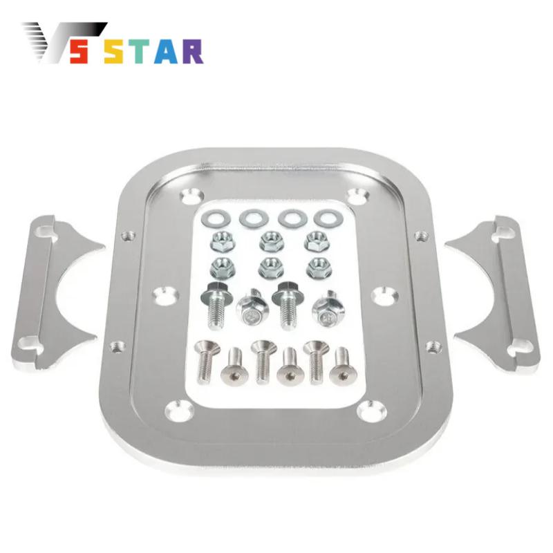 Billet Aluminum Battery Accessories For Optima Battery 34/78 Battery Relocation Tray Hold Down Mount Yellow Top Group D34 D78