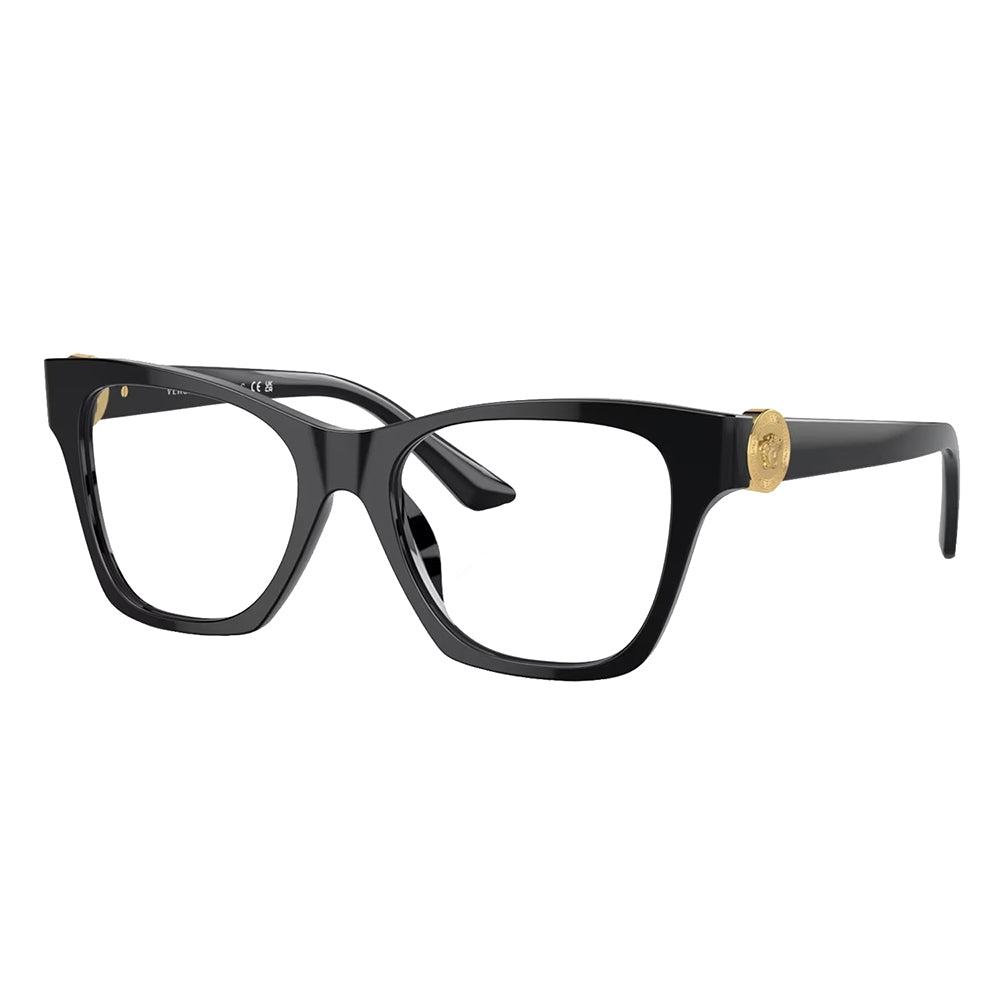

Versace VE 3341U GB1 52 мм Женские очки кошачий глаз 52 мм черные