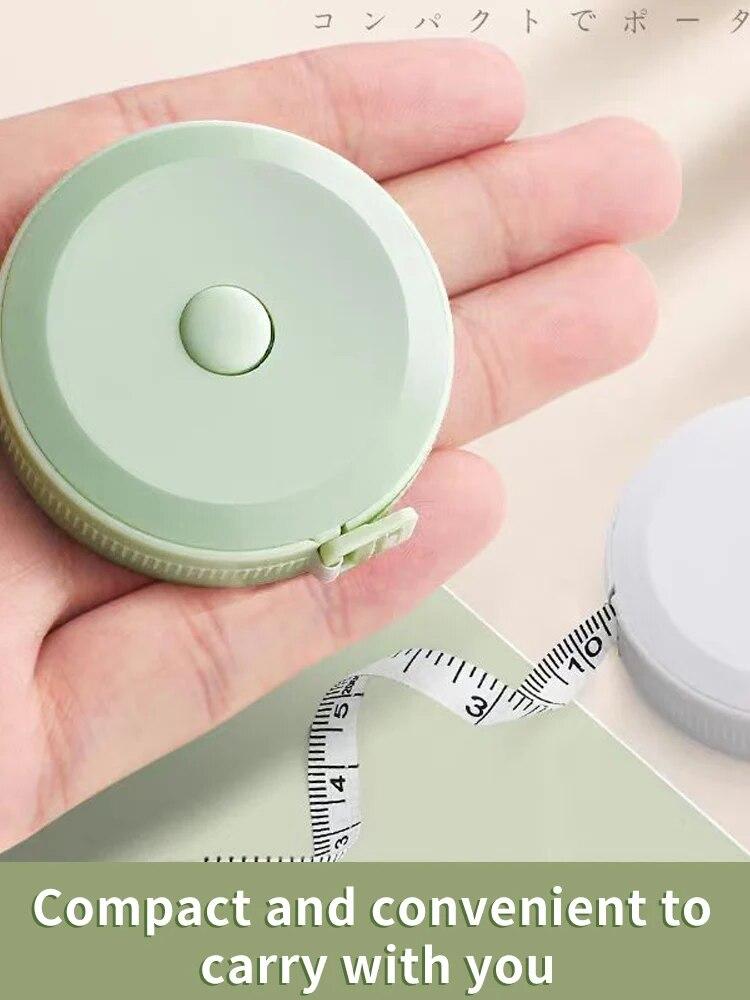 2 Meters Soft Tape Measure Double Scale Body Sewing Flexible Measurement Ruler For Body Self-Lock Measuring Tools Tailor Craft