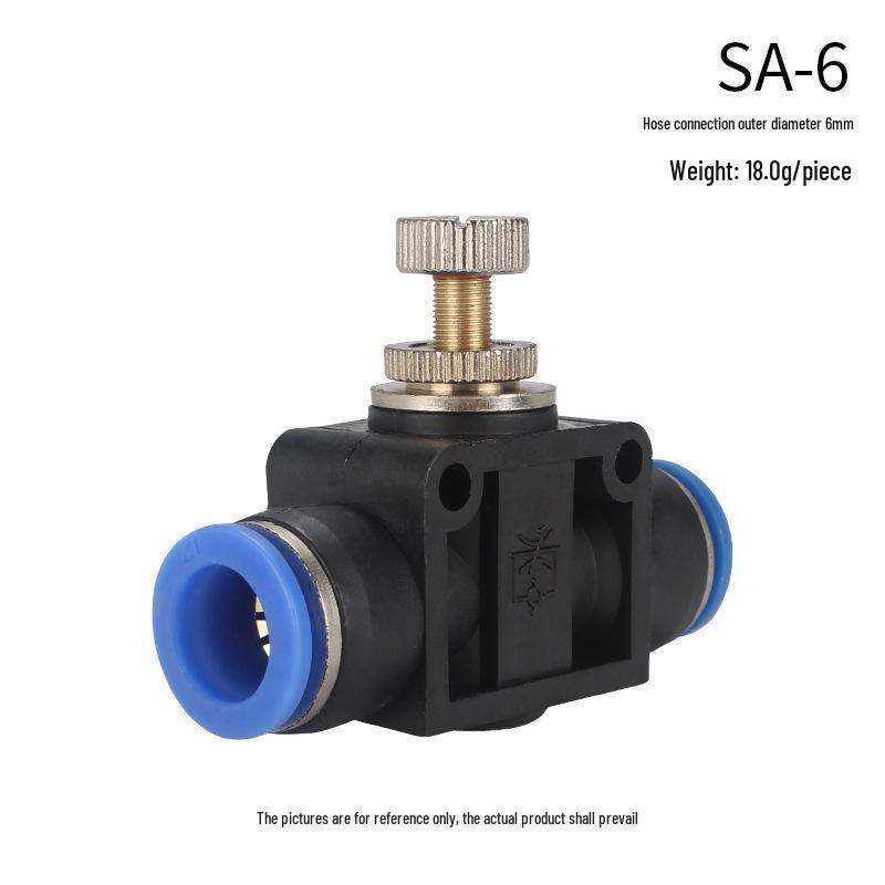 High-Pressure PE Tee & Reducer Pneumatic Quick-Fit Fittings for Air Pipe