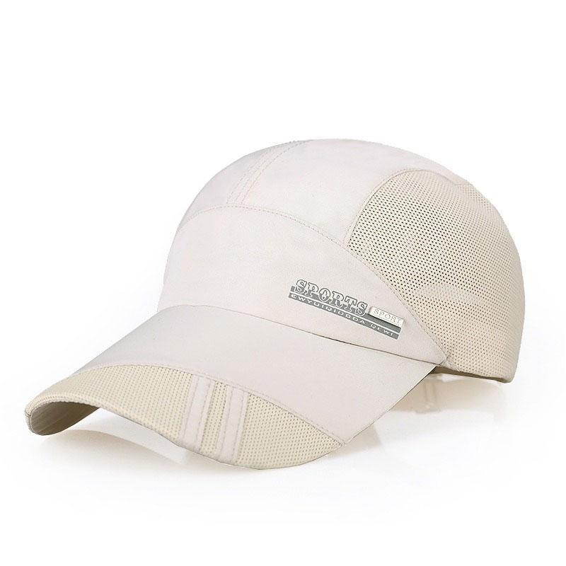 Fashion Decoration Breathable Baseball Cap Outdoor Unisex Mesh Fishing Hat Leisure Travel Sunscreen Hats Golf Caps