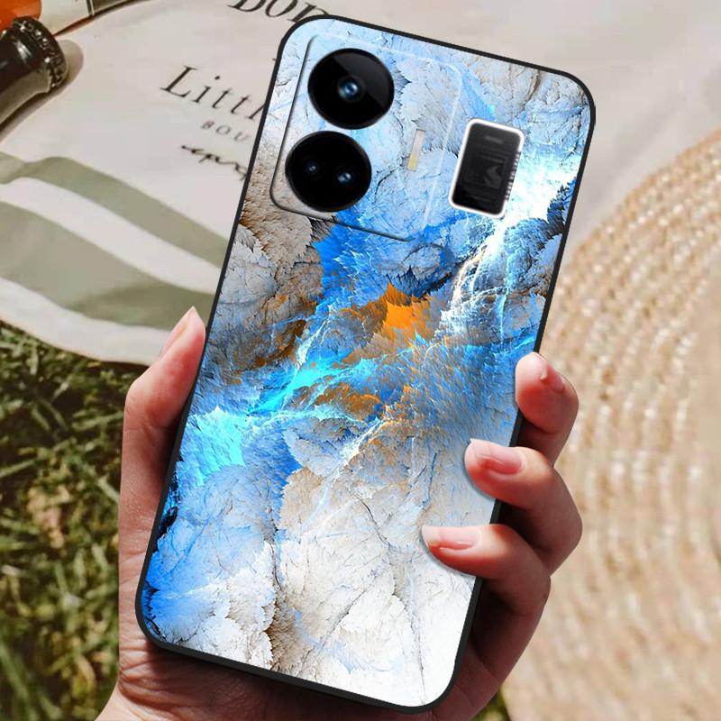

Чохол для телефону Realme GT3 240W Силіконовий Чорний Бампер М який ТПУ Чохол для Realme GT3 Чохол Захисник Funda RealmeGT3 RMX3709 RMX3709