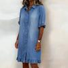 2026 European and American Spring and Summer New Fungus Edge Shirt Skirt