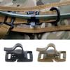 Outdoor Trinkrucksack Wasserblase Trinkschlauch MOLLE Gurtband Clip Halter Kunststoff Dia. 8-10 mm