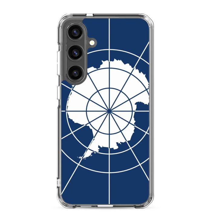 Coque Téléphone - Drapeau Antarctique - Samsung Galaxy S24 Ultra - Souple - Flerfarget - Design Unik