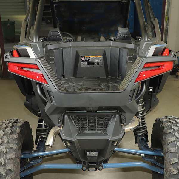 Carbon Fiber Rear Tail Trim Set for 2021-2022 Polaris RZR PRO XP