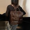 Women's Bag Retro Fashion Backpack College Style Urban Simple Handbag