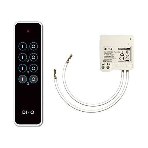 DiO Connected Home 5411478547693 - COMMUTATEUR KVM - DiO Télécommande + Micromodule (200W)