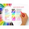 Pilot FriXion Colors Pennarello Cancellabile Medio Giallo 2,5mm - Confezione 12 pezzi