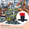 Plastic Petcock Switch Wear-resistant Leakproof Shut Off Valves Good Sealing Inline Fuel Tap Motorcycle Fixing Accessories