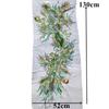 DIY Sequin Appliques 130CM Lace Fabric Appliques Patch Embroidered Appliques  Gown Decoration