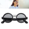 Smart Translation Glasses Round 52mm ND2-400   Dimming Polarized Sunglasses for Daily Use Travel