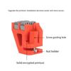Dual Head Silicone Brush Compatible For BambuLab X1 X1C X1E P1P P1S 4Pcs Nozzle Wiper Heat Resistant Silicone Tips Set