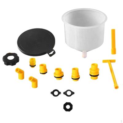 15Pcs Radiator Coolant Filling Funnel Set Accessory Portable Premium Tester