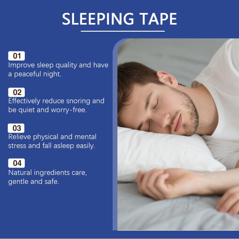 

30Pcs Mouth Tape Sleep Strip Anti-Snoring Mouth Breathing Tape To Improve Sleep Mouth Stickers For Snoring Lip Patch one size