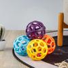 Durable Geometric TPR Pet Toy Ball for Dogs and Cats