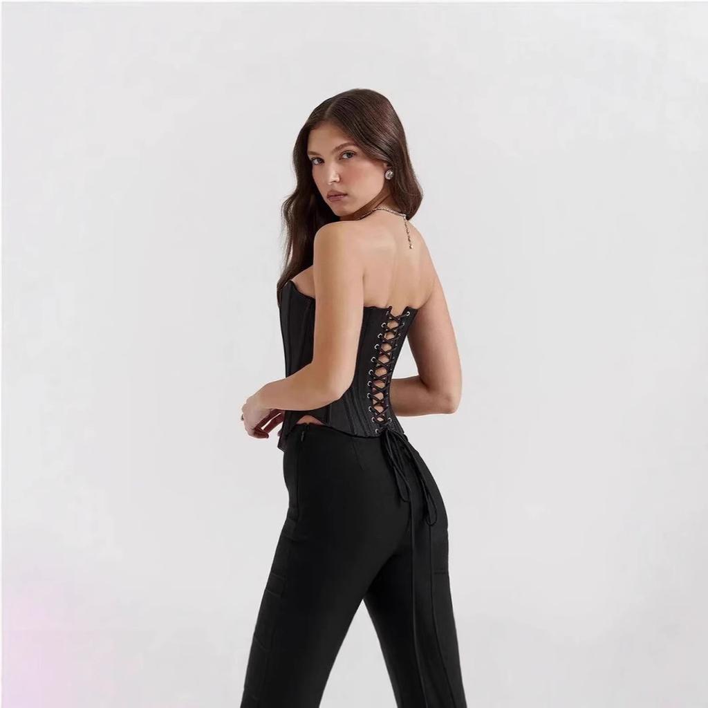 Summer Women's Vest Halter Straps Sexy Tube Top Party Bandage Top
