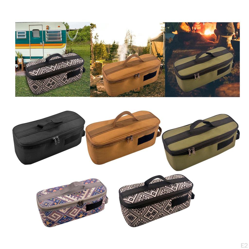 Lightweight Camping Tableware Storage Bag Travel for Cookware Kitchen