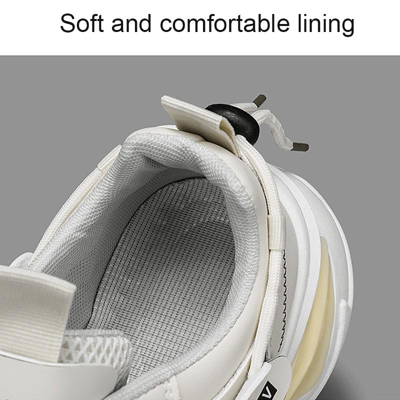 Comfort Wear-Resistant Sneakers Breathable Non-Slip Shoes Men Outdoor Walking Sports Shoes Casual Thick Bottom Mesh Footwear