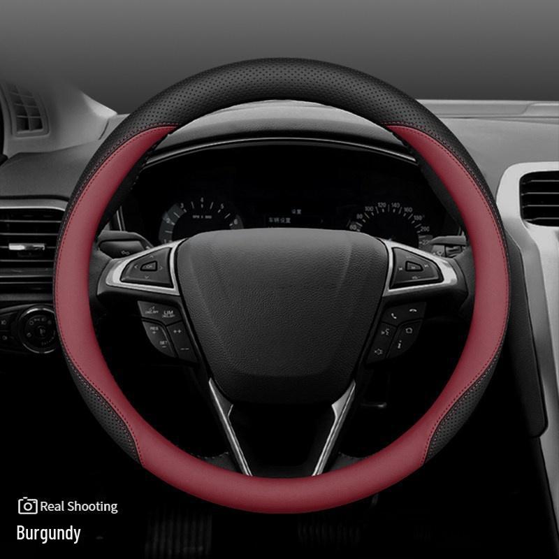 Trumpchi GS8 Nappa Leather Anti-Slip Ultra-Thin Steering Wheel Cover