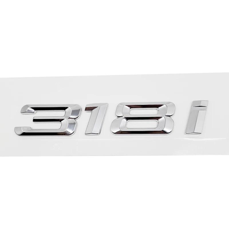 ABS Car Rear Trunk Letters Logo Badge Emblem Sticker For BMW 3 Series 316i 320i 325i 328i 330i 335i E46 E90 E91 F30 F31 F34 G20