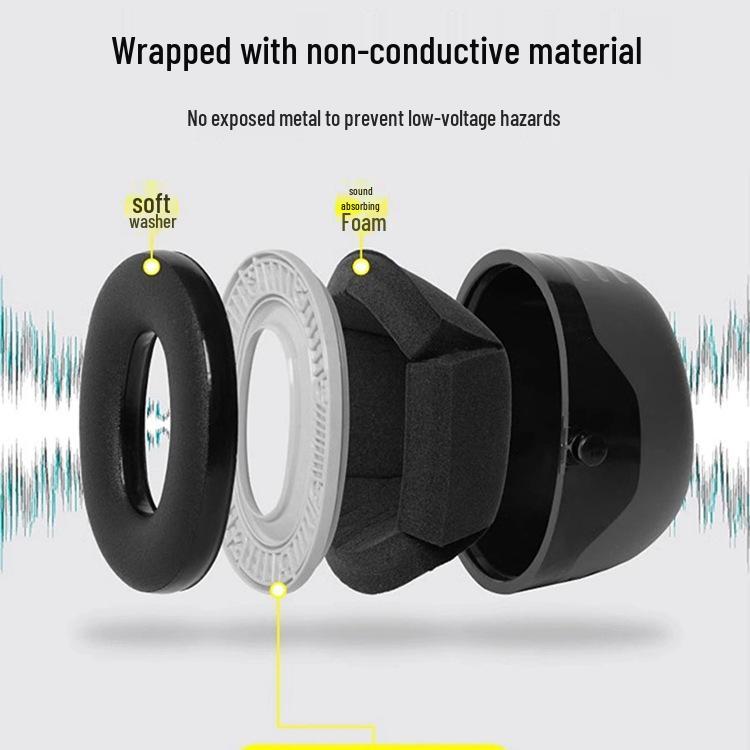 3M X5A Professional Noise-Canceling Over-Ear Earmuffs for Sleep and Study