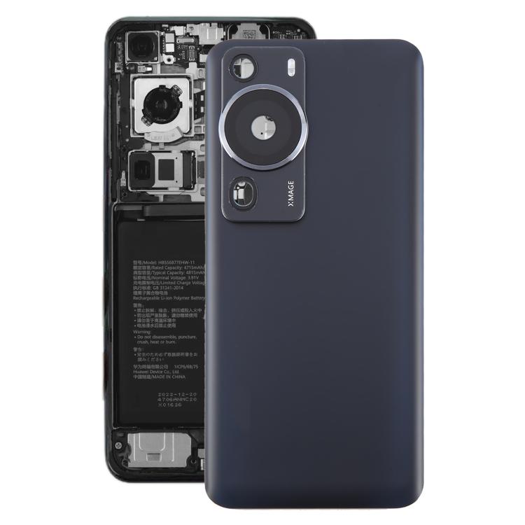 

Задняя крышка аккумулятора для Huawei P60 Pro с крышкой объектива камеры чёрный