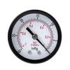 50mm Dial Size Vacuum Manometer 1/4" BSPT Thread 0~-30inHg 0~-1bar Dual Scale R7UB