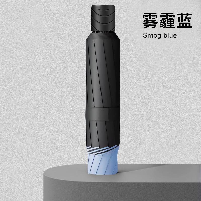 Umbrella large folding umbrella weather and rain parasol women's enlarged thickened reinforced vinyl sun umbrella hot-selling umbrella