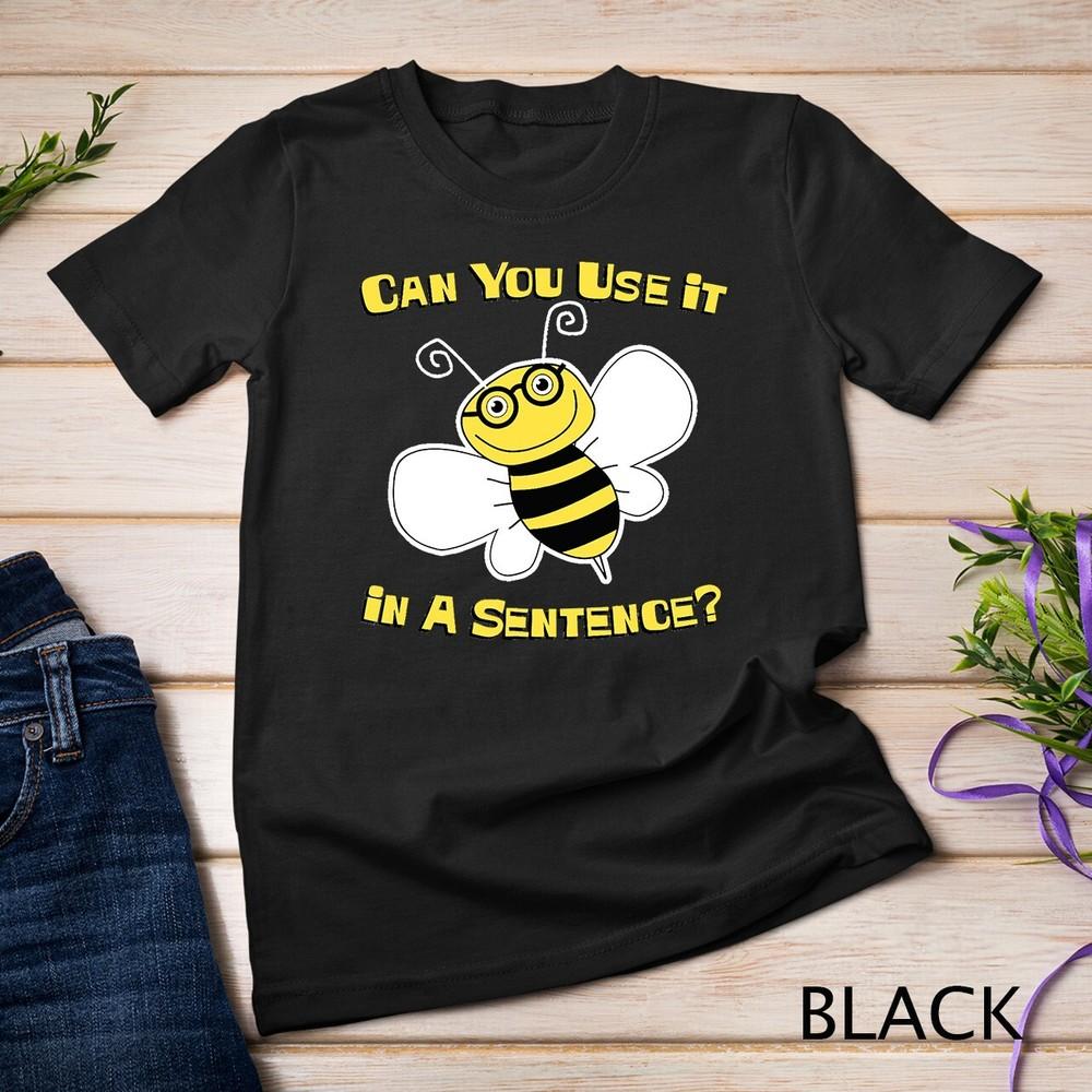 

Cute Spelling Bee T Shirt for Competitive Word Loving Kids Unisex T-shirt 3XL