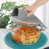 Kitchen Round Pot Holder Anti Scald Coaster Silicone Pan Pads Silicone Microwave Mat for Bowls Dishes Plates Hot Pot