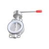 Vana Fluture tip Wafer din Oțel Inoxidabil 304 MaiDian
