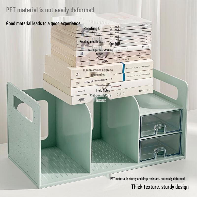 Enlarged Multi-functional Desktop Bookstand Organizer