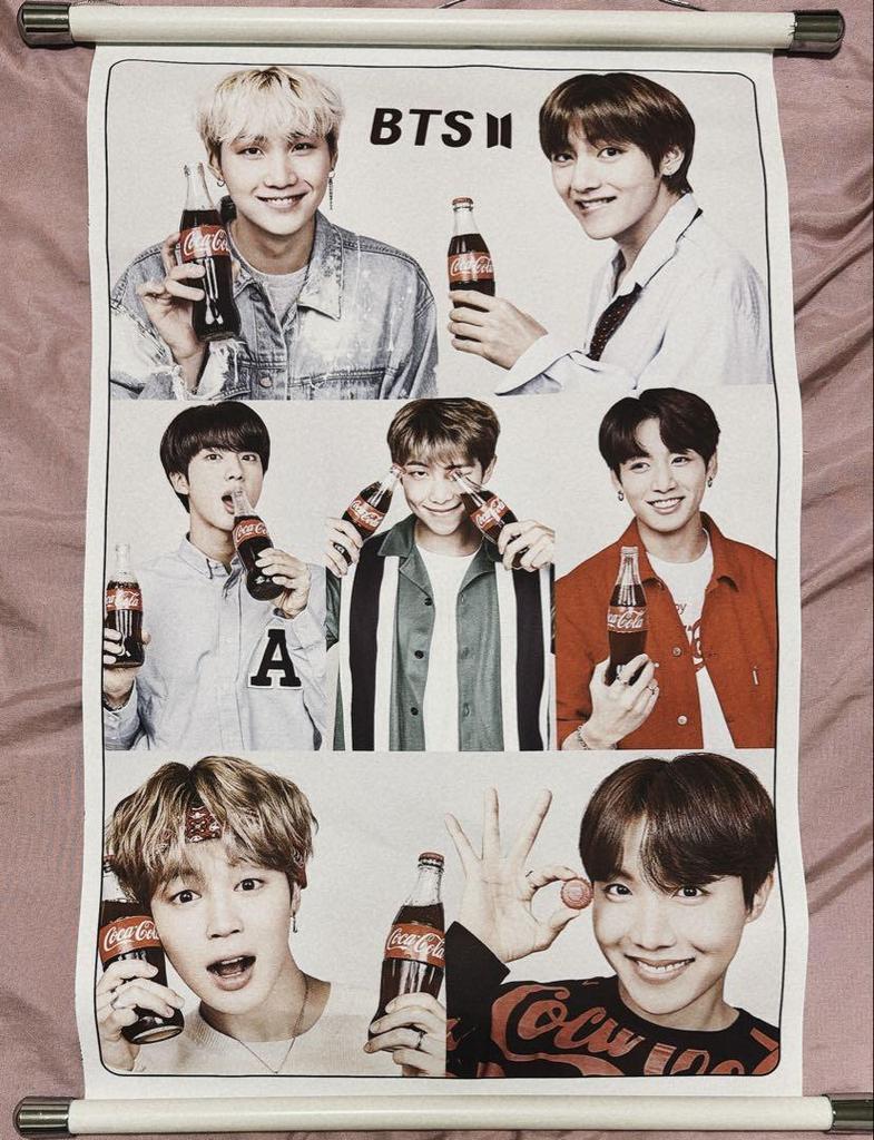 [USED] BTS Coca-Cola Korea Tapestry