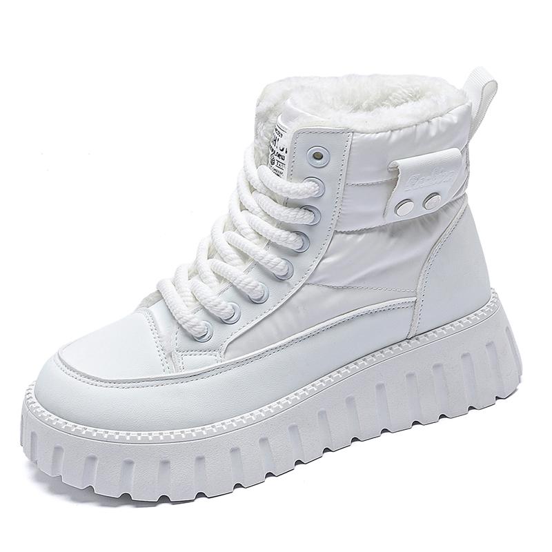 Fashion Big Sole Camp Women's Height Sneakers Orange Sneakers Women Shoes High Heels White Sports Sunny Sports Wide Foot Class