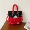 Lilo Stitch Kids Cartoon School Bag With Lightweight Nylon And Expandable Capacity For Elementary Students