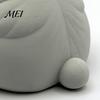 Creative DIY Painting Crafts Fat Cat Figurine, Cute Lazy Desk Car Decor with Solid Base, Minimalist Home Office Mini Calming Statue for Office,