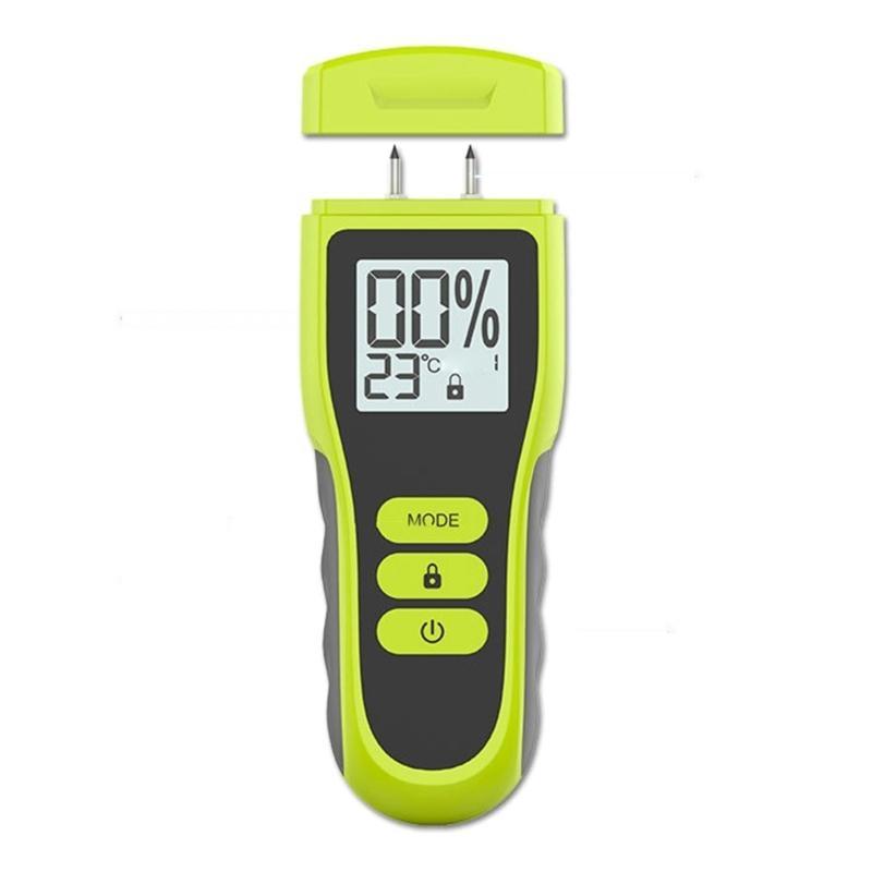Pin Type Moisture Meter for NonDestructive Moisture Detection in and Masonry Dampness Inspection