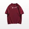 American retro cotton short-sleeved t-shirt women's summer loose large size fat mm catties design sense niche half-sleeved top