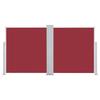 VidaXL Auvent latéral rétractable 170 x 600 cm Rouge
