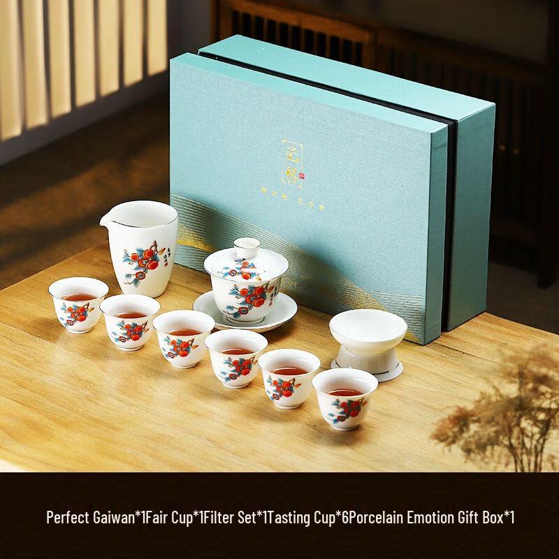 

Mutton Fat Jade Style White Porcelain Kung Fu Tea Set