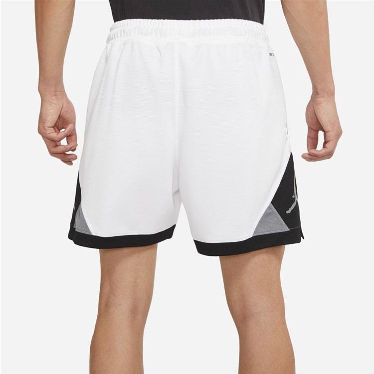 Air Jordan Diamond Breathable Quick-Dry Athletic Training Shorts Unisex Bottoms White CV3087-100